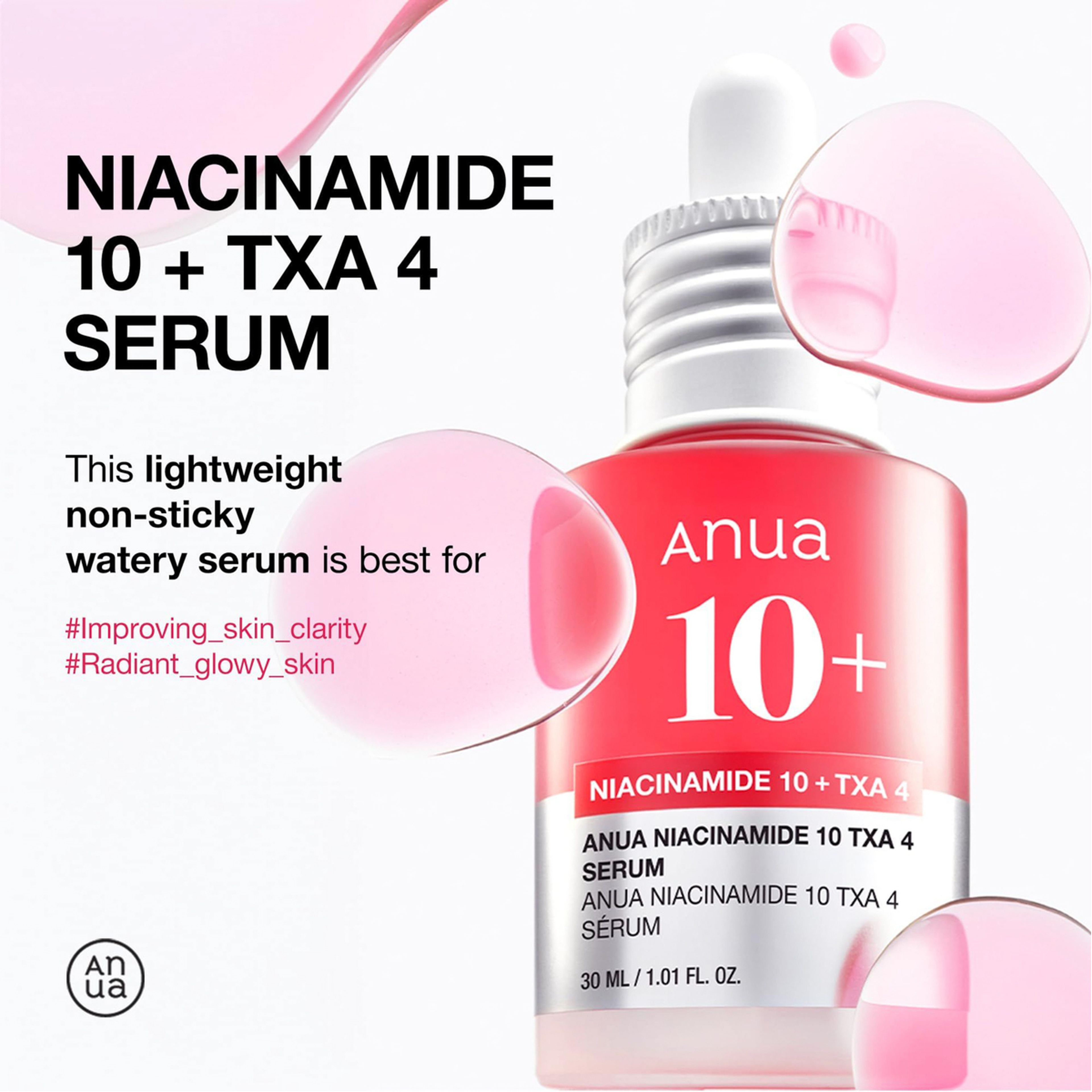 ANUA	NIACINAMIDE 10%+TXA 4% SERUM 30ML