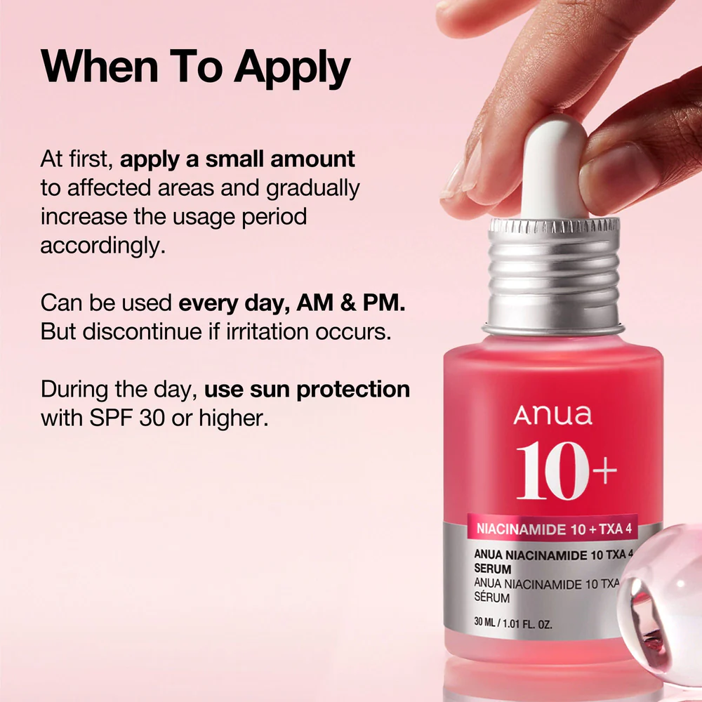 ANUA	NIACINAMIDE 10%+TXA 4% SERUM 30ML