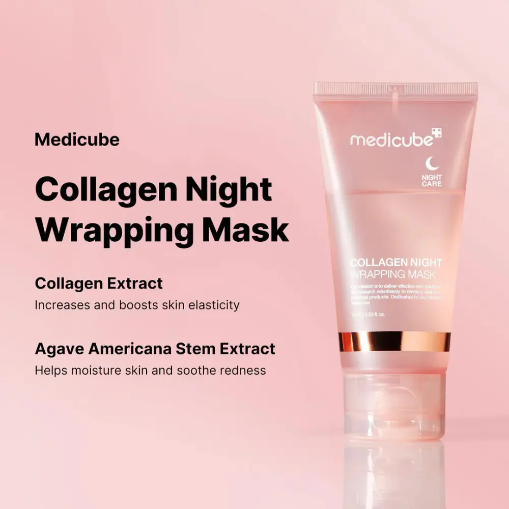 MEDICUBE COLLAGEN NIGHT WRAPPING MASK 75ML